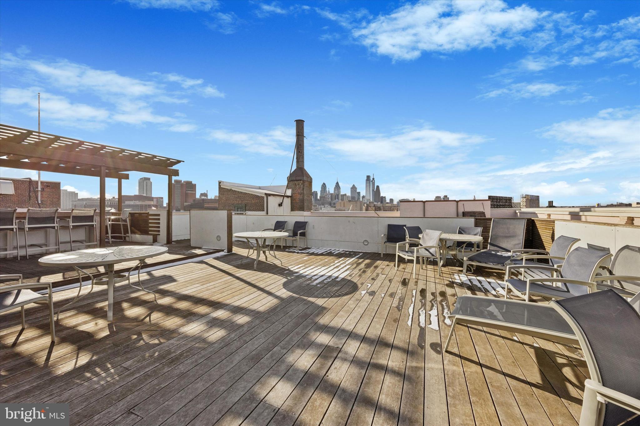 315 New Street, Unit 111 Philadelphia, PA 19106 - Photo 17 of 19 a view of a terrace with sitting area