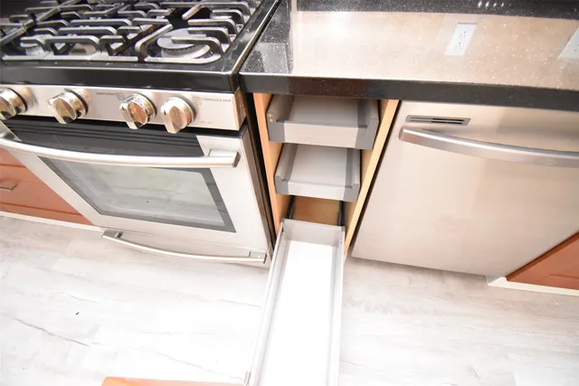 a view of water heater room