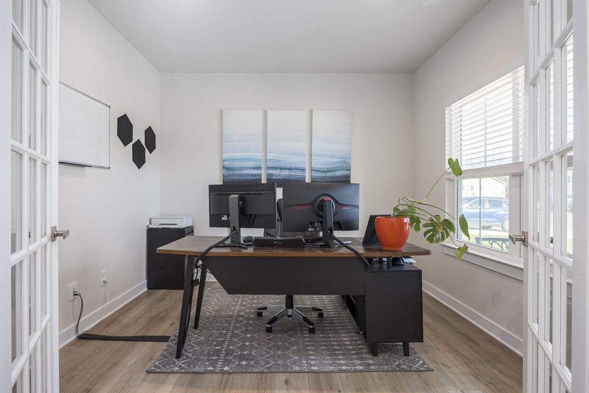 3232 Firerock Drive Murfreesboro, TN 37128 - Photo 8 of 45 a view of a workspace with furniture and a window