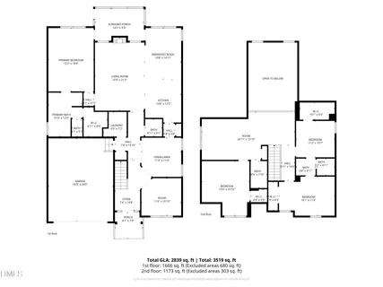 a view of backyard with green space
