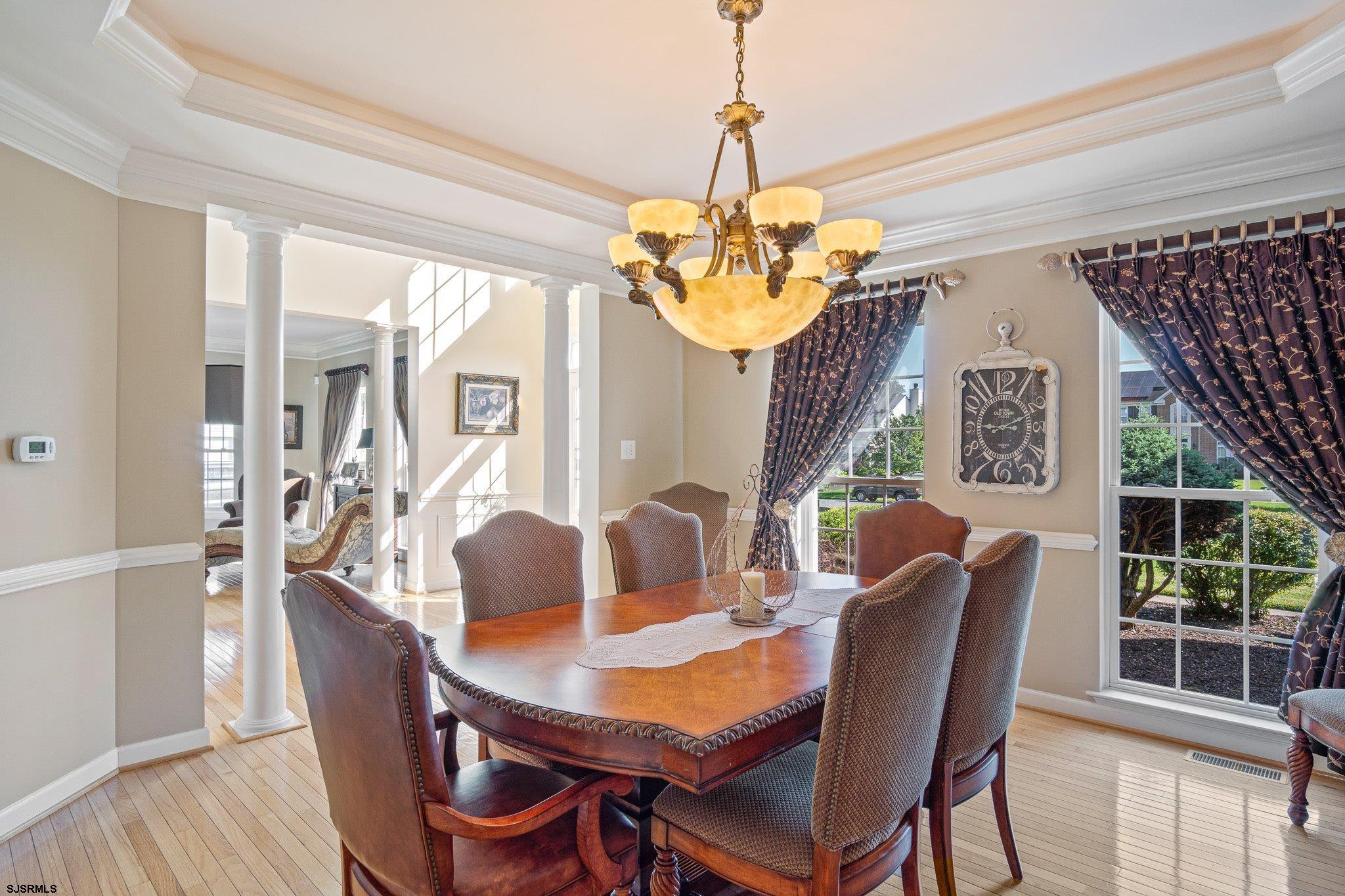 109 Quail Ridge Way Mickleton, NJ 08056 - Photo 45 of 59 a view of a dining room with furniture window and wooden floor