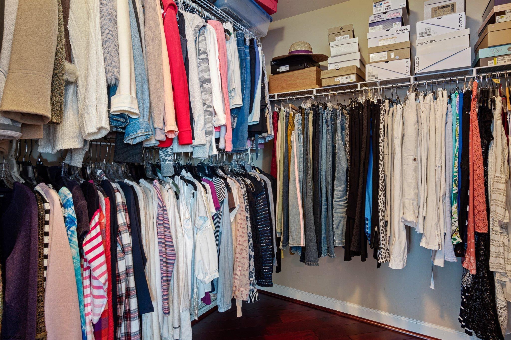 109 Quail Ridge Way Mickleton, NJ 08056 - Photo 49 of 59 a view of walk in closet with clothes