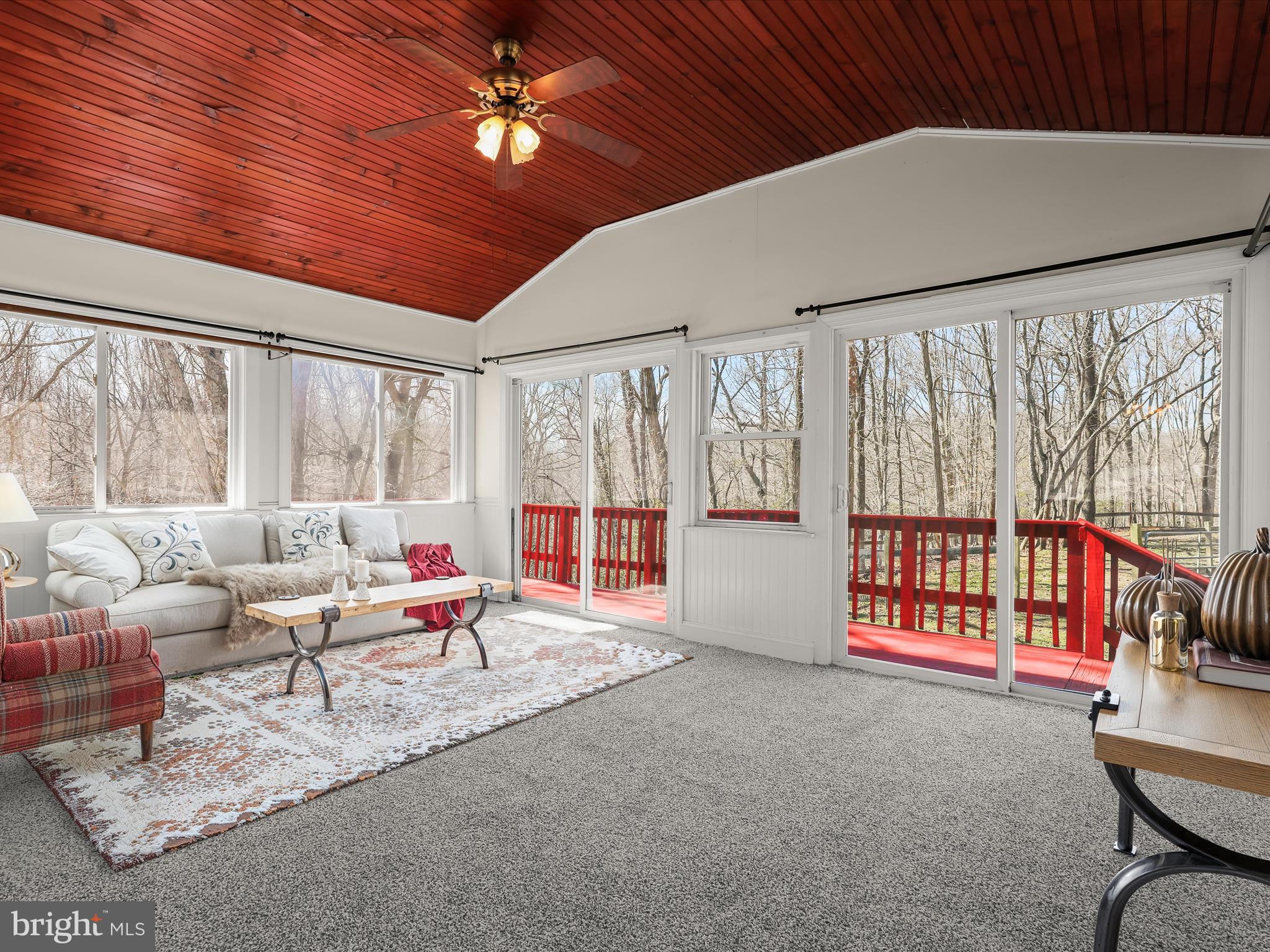 1970 Lower Marlboro Road Huntingtown, MD 20639 - Photo 26 of 81 a living room with furniture and a flat screen tv