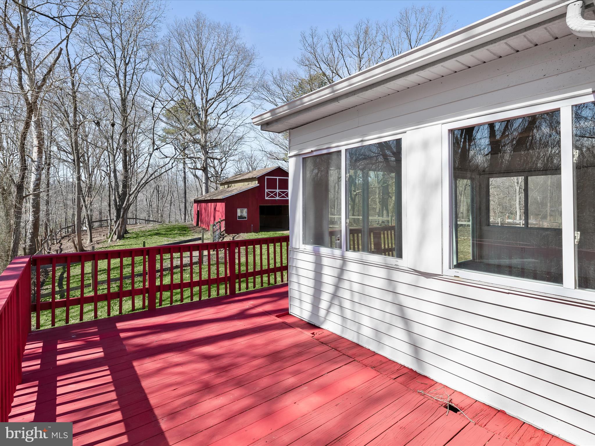 1970 Lower Marlboro Road Huntingtown, MD 20639 - Photo 33 of 81 Deck off Sunroom