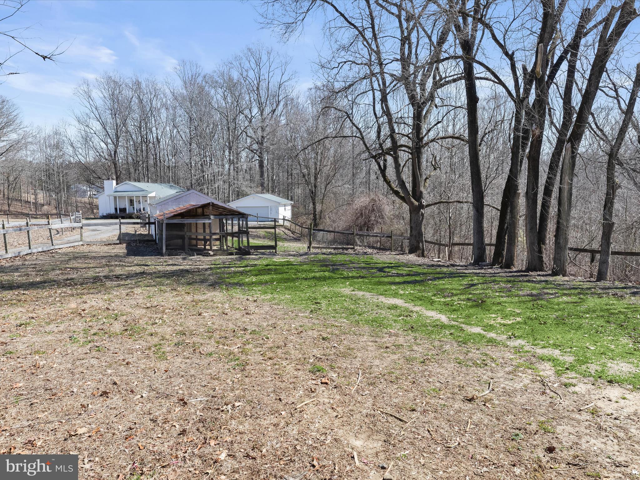 1970 Lower Marlboro Road Huntingtown, MD 20639 - Photo 62 of 81 a backyard of a house with lots of green space