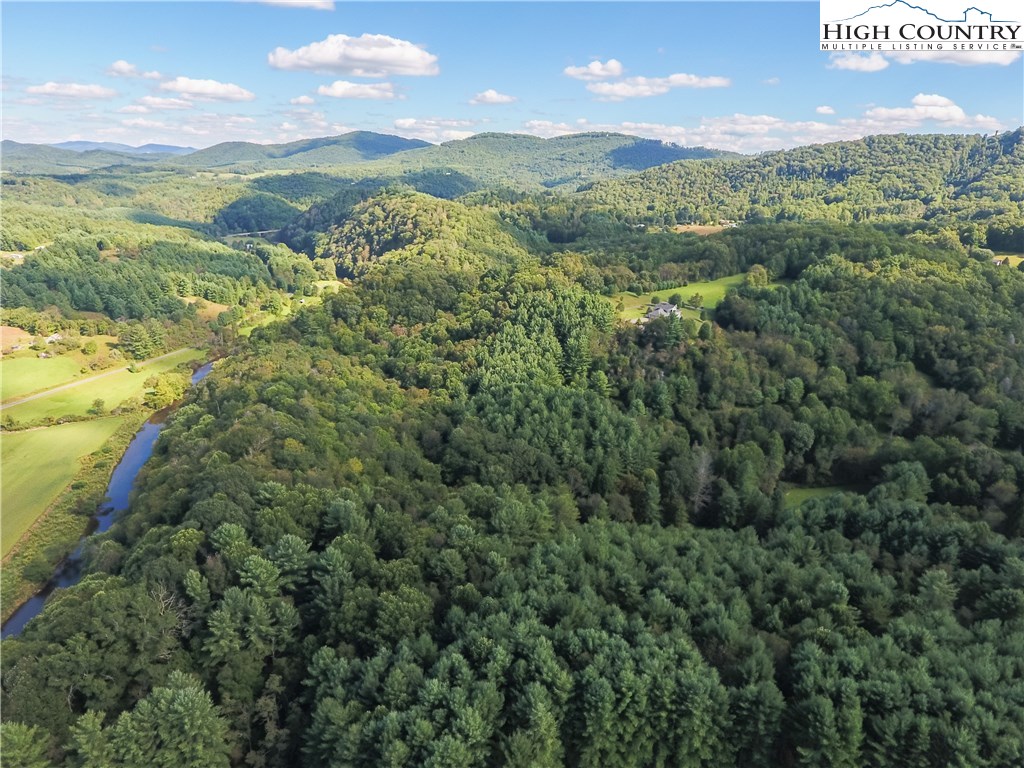 1352 West Deep Ford Road Lansing, NC 28643 - Photo 9 of 50 a view of a lush green forest with mountains in the background