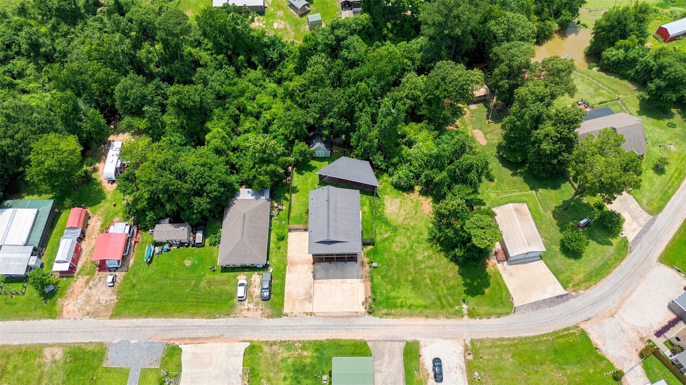 201 Coco Loop Point Blank, TX 77364 - Photo 9 of 41 Above view