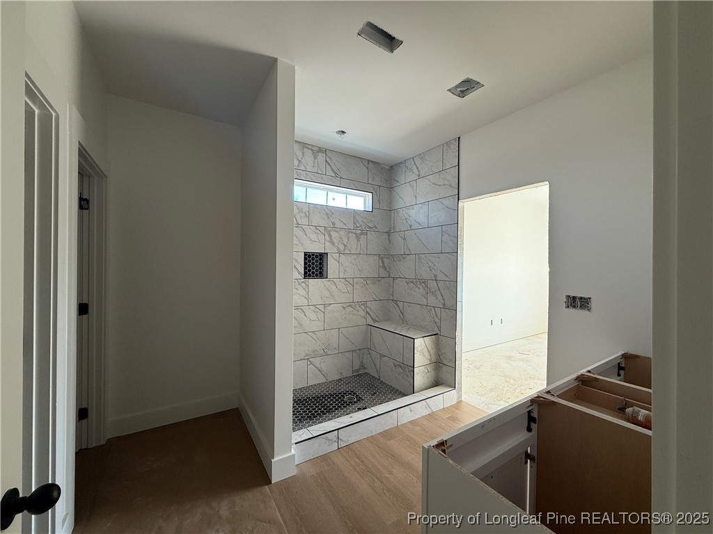 2080 Canady Pond Road Hope Mills, NC 28348 - Photo 10 of 20 a bathroom with a shower