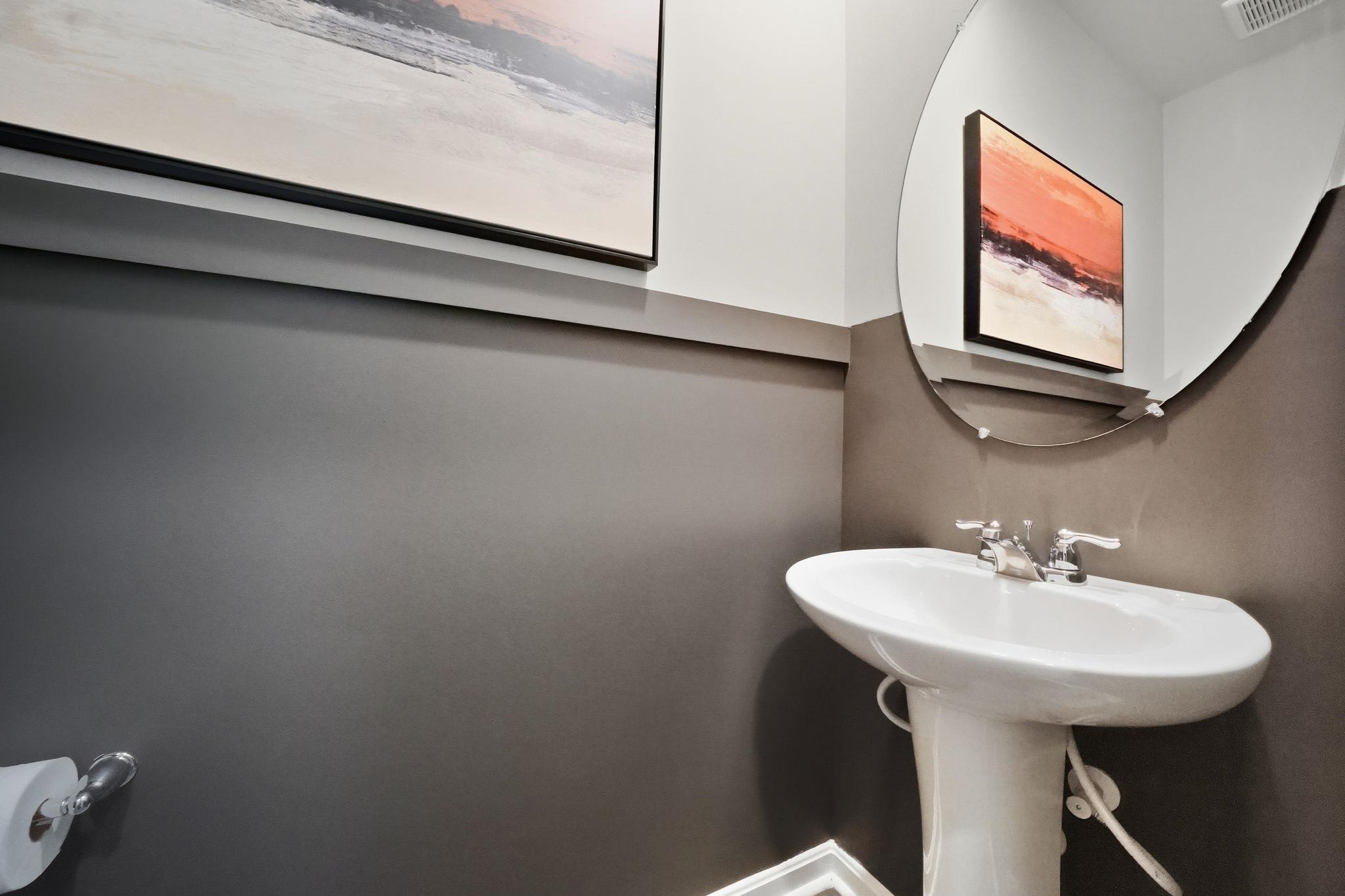 109 Meadow Ridge Way Staunton, VA 24401 - Photo 27 of 29 a bathroom with a sink a mirror and a toilet