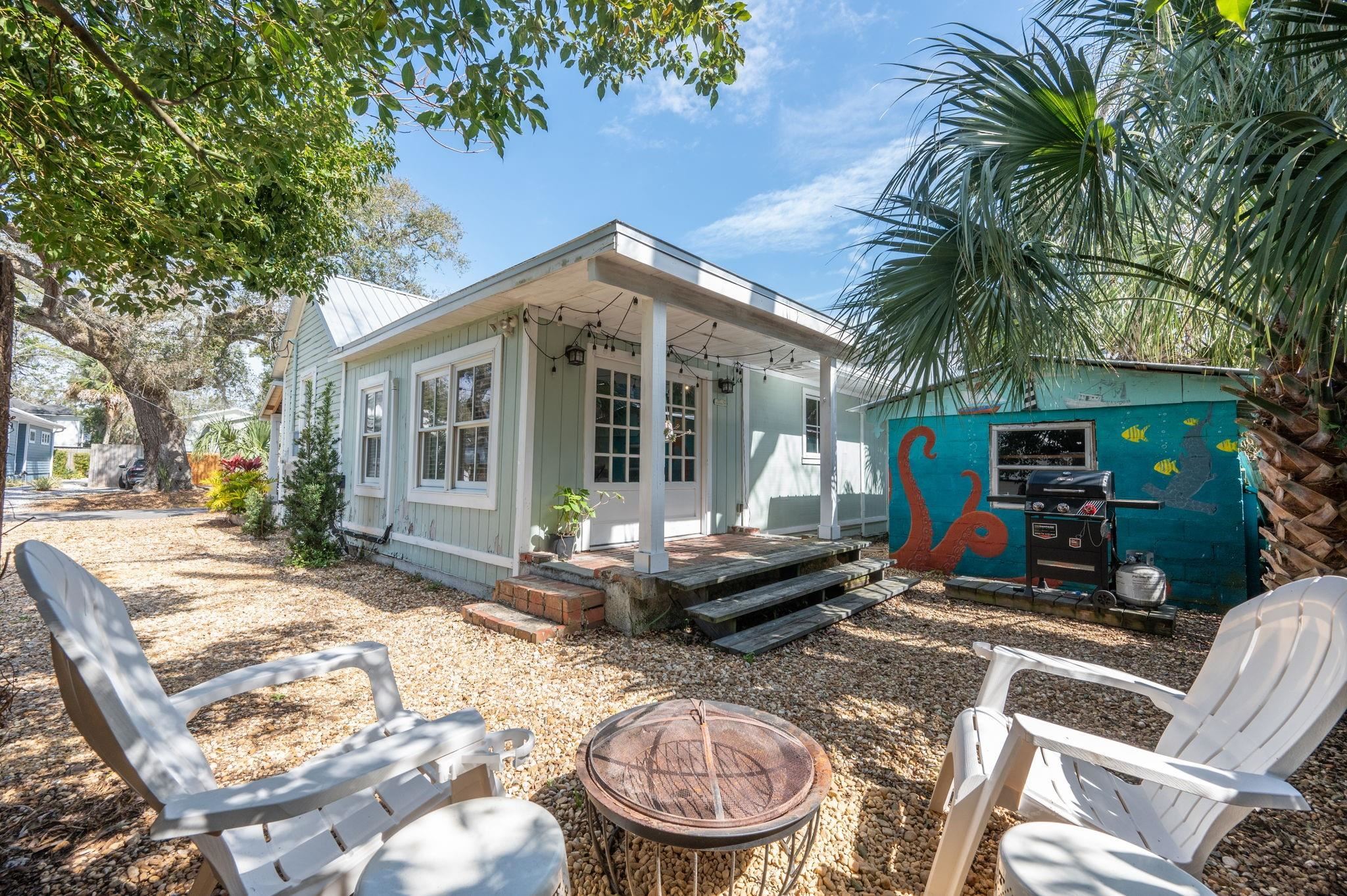 73 Kings Ferry Way St. Augustine, FL 32084 - Photo 59 of 71 a view of a house with backyard and sitting area