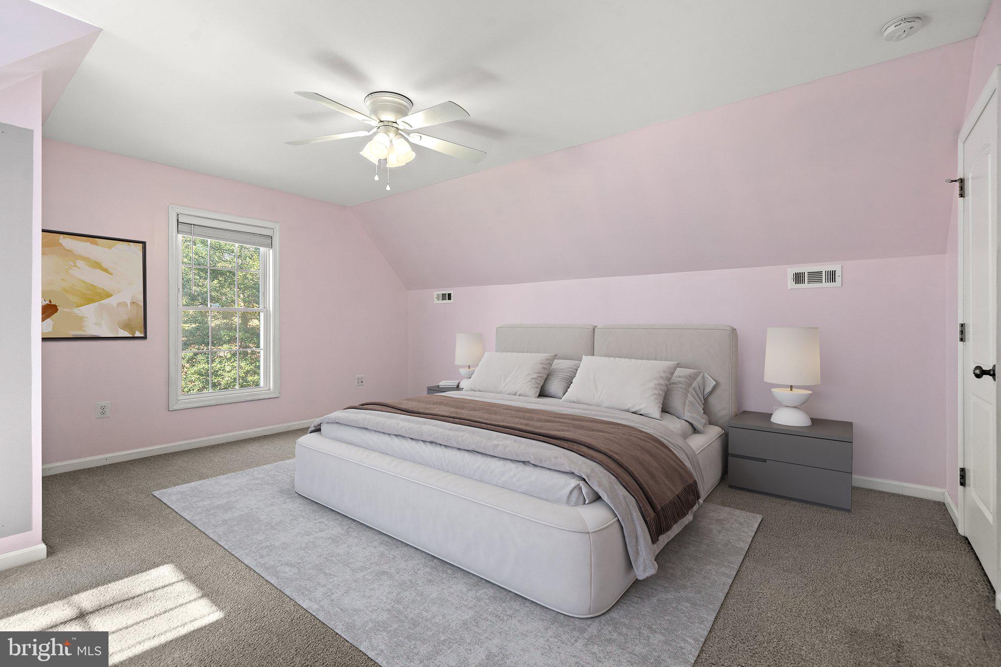 10384 Jamesons Mill Road Culpeper, VA 22701 - Photo 35 of 57 Bedroom 2 Upstairs (virtually staged)