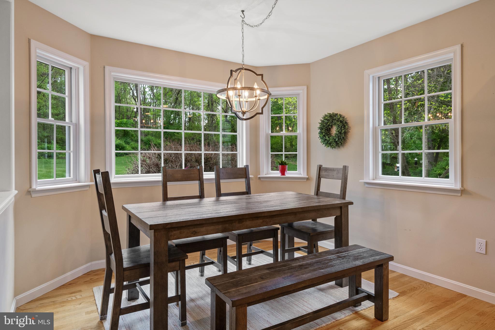 1156 Siddonsburg Road Mechanicsburg, PA 17055 - Photo 15 of 58 a view of a dining room with a table and chairs
