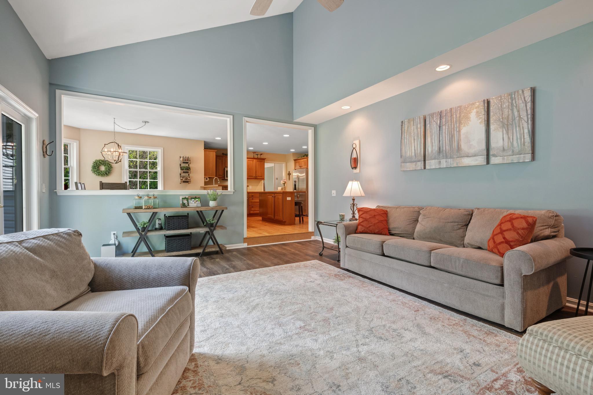1156 Siddonsburg Road Mechanicsburg, PA 17055 - Photo 23 of 58 a living room with furniture and a large window