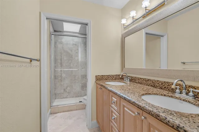 view of a city with an ocean