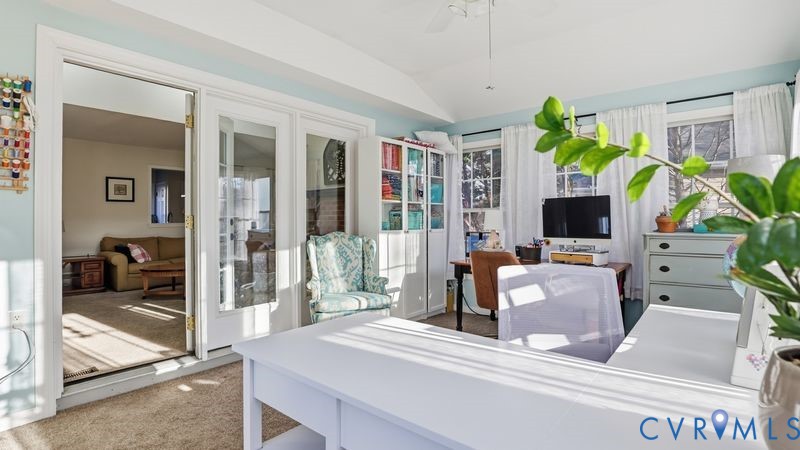 14607 Chatmoss Court Midlothian, VA 23112 - Photo 12 of 41 a living room with furniture a flat screen tv and a potted plant