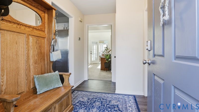 14607 Chatmoss Court Midlothian, VA 23112 - Photo 3 of 41 a view of a hallway with furniture and a rug