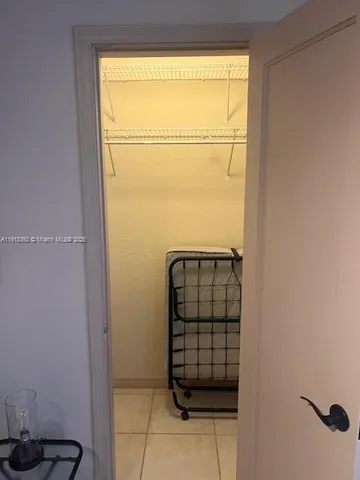 a view of front door