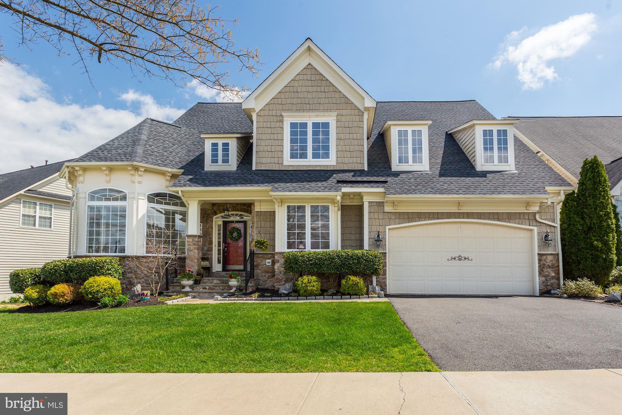 Beautiful Stone faced front elevation