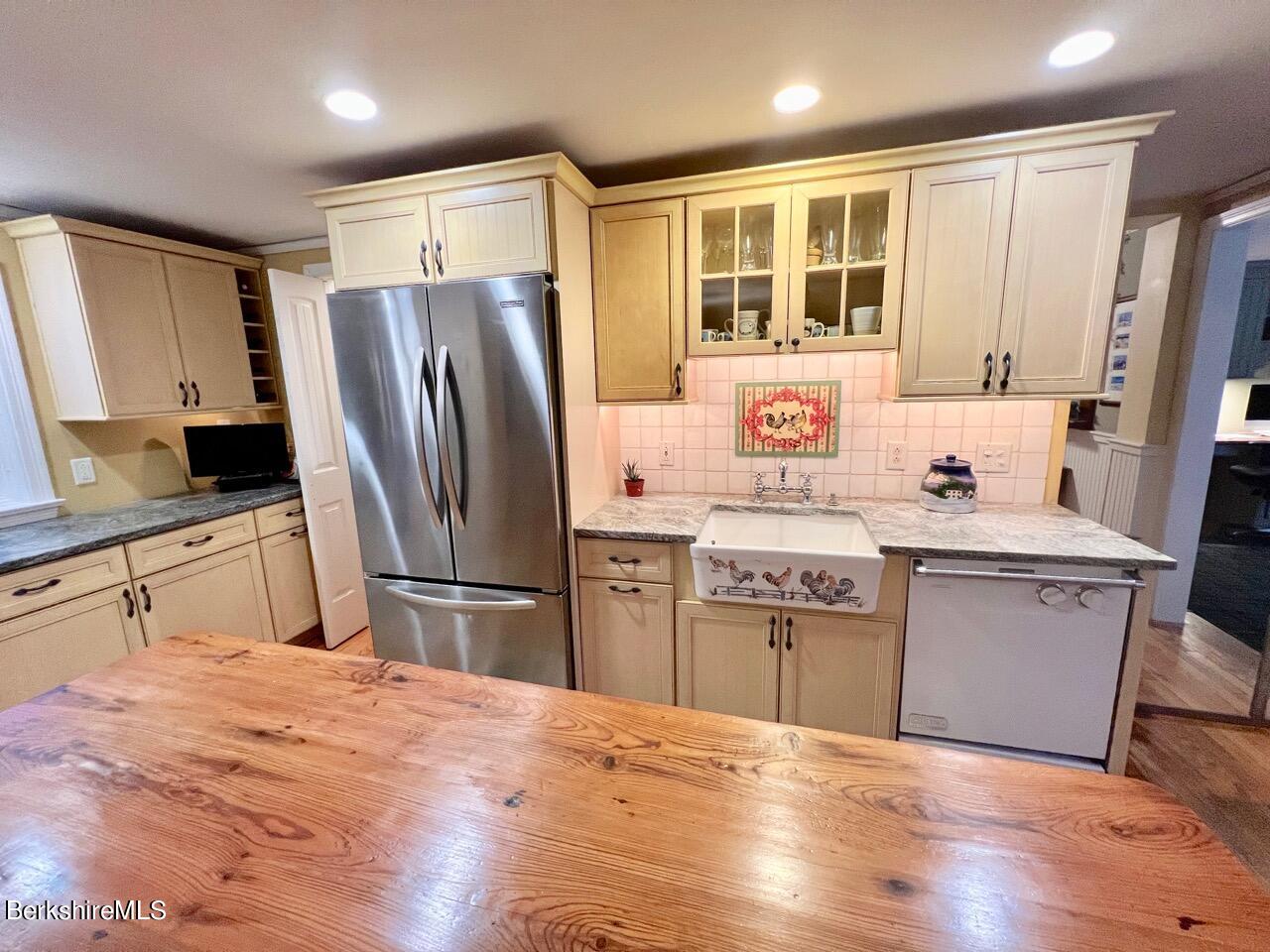 100 Old Stockbridge Road Lenox, MA 01240 - Photo 13 of 58 Kitchen with Farmer's sink