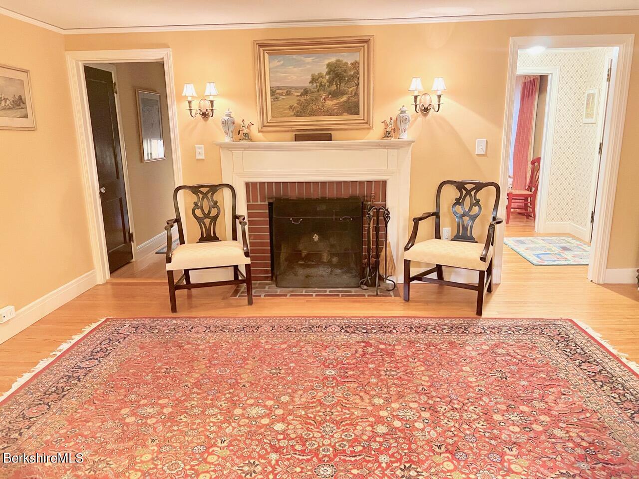 100 Old Stockbridge Road Lenox, MA 01240 - Photo 22 of 58 LR with Fireplace