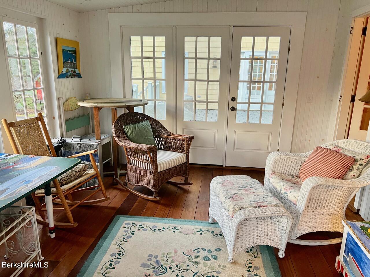 100 Old Stockbridge Road Lenox, MA 01240 - Photo 26 of 58 Enclosed Porch in winter!