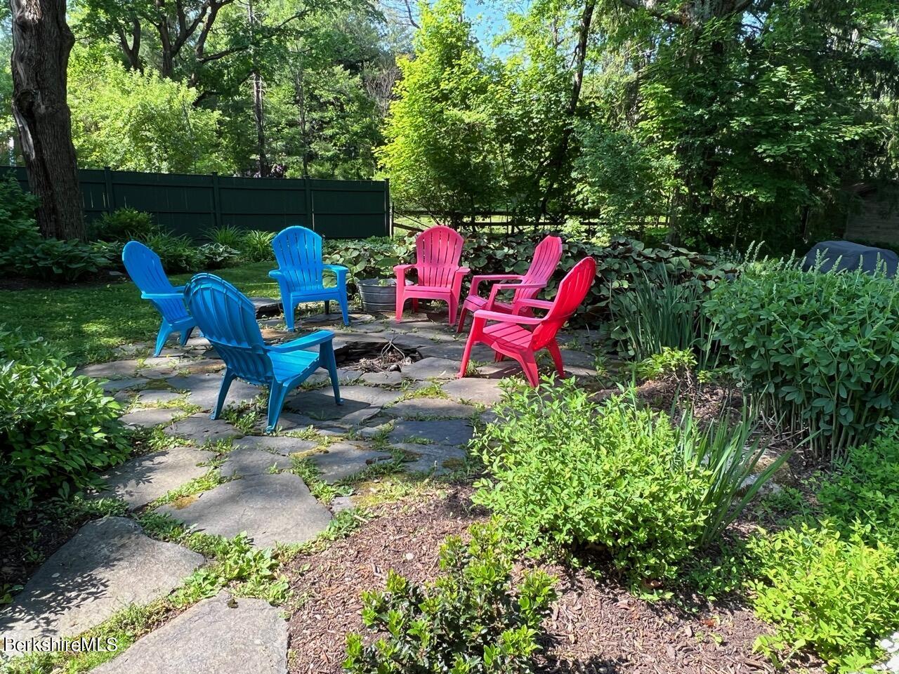 100 Old Stockbridge Road Lenox, MA 01240 - Photo 47 of 58 Fire Pit in Summer