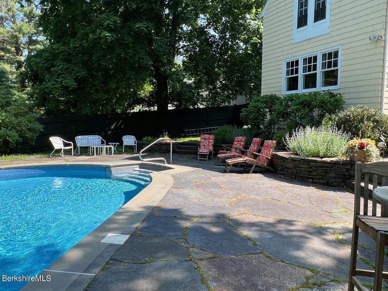 100 Old Stockbridge Road Lenox, MA 01240 - Photo 50 of 58 Goshen Stone Patio surrounding pool