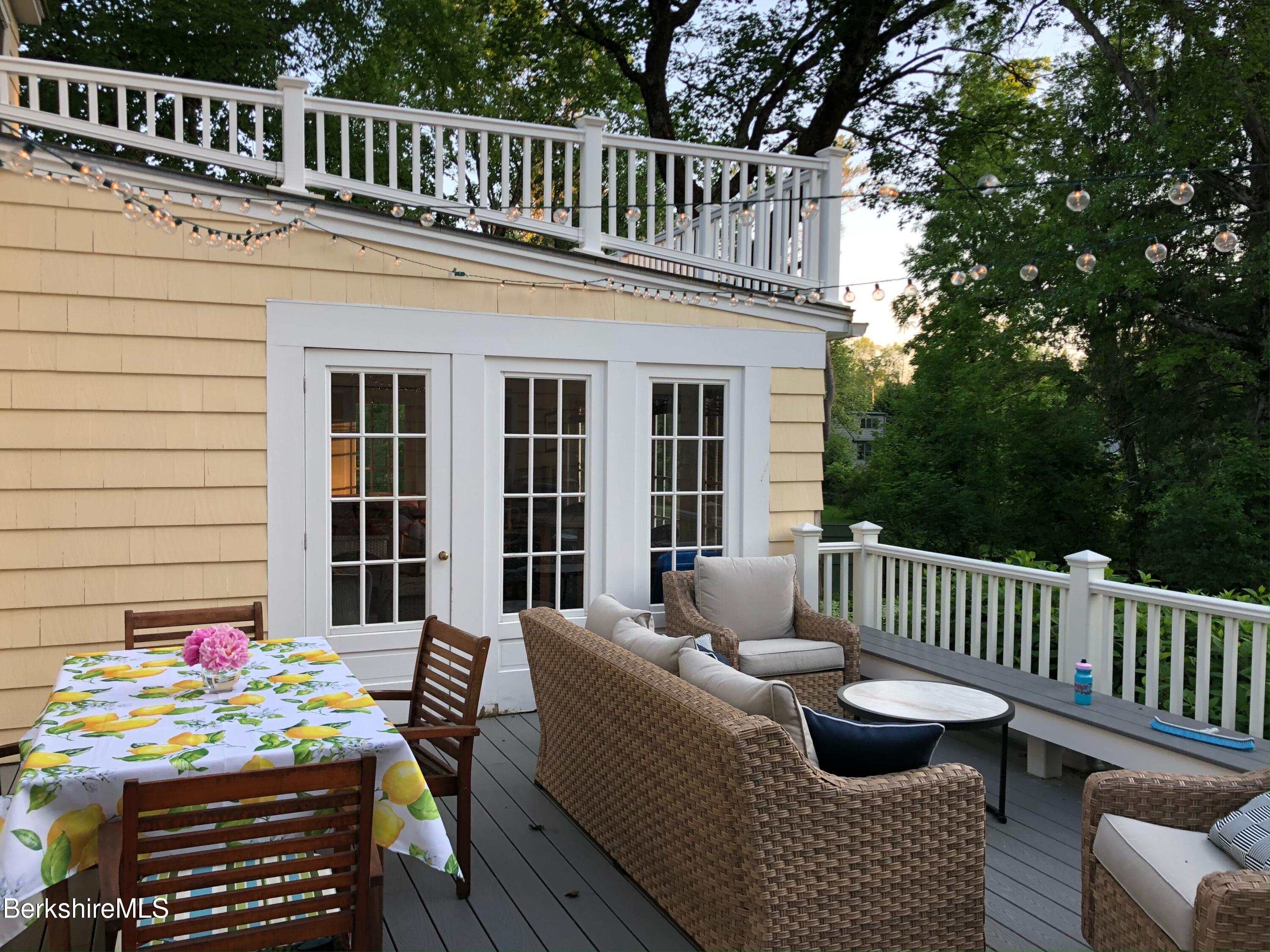 100 Old Stockbridge Road Lenox, MA 01240 - Photo 51 of 58 Deck in Summer