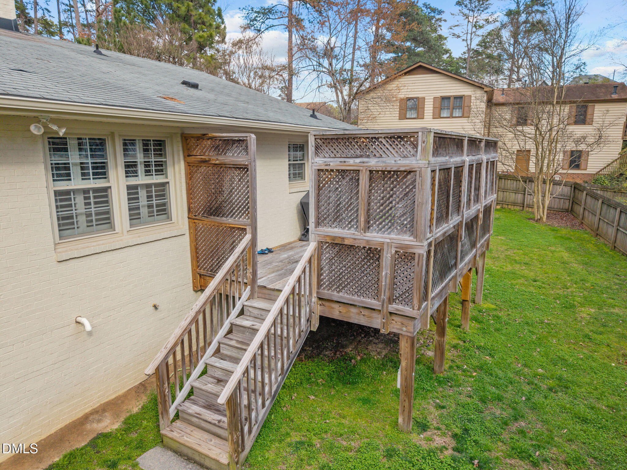 3213 Cobblestone Court Raleigh, NC 27607 - Photo 29 of 42 Backyard