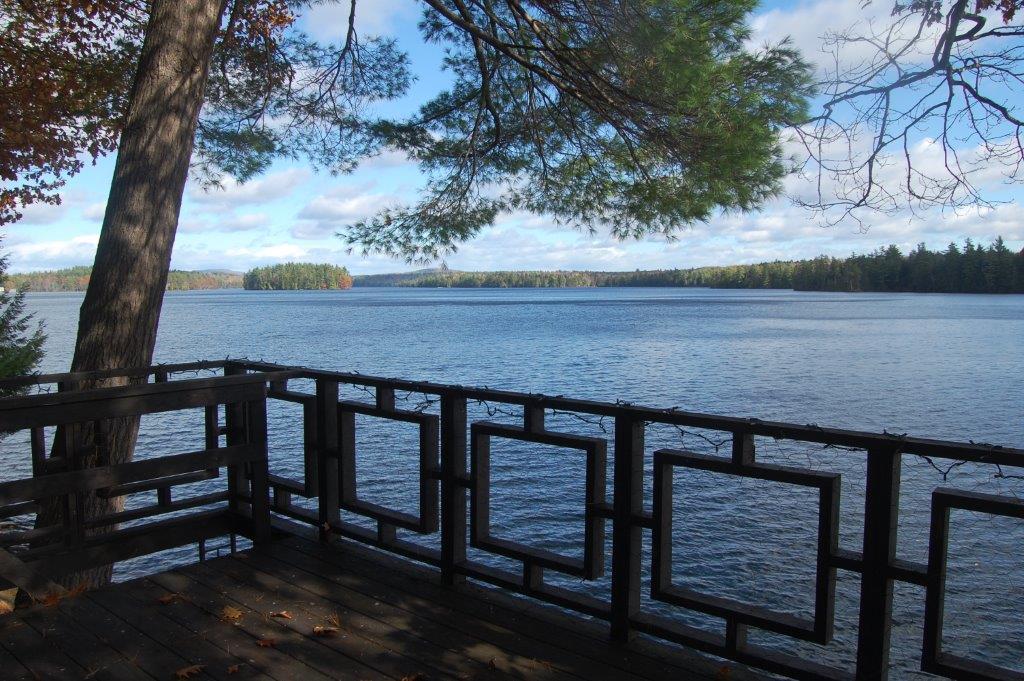 53 Echo Lake Road Fayette, ME 04349 - Photo 5 of 28 DECK VIEW
