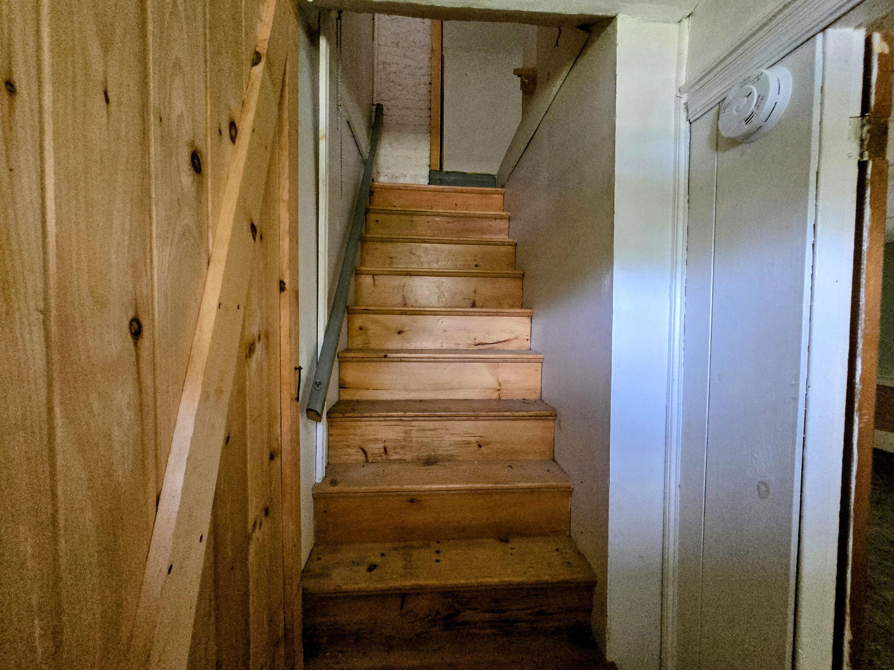 1079 Belfast Road Knox, ME 04986 - Photo 33 of 49 Interior Staircase to 2nd Floor