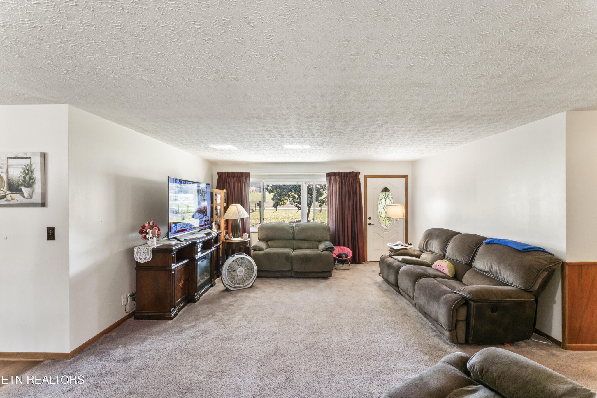 3856 Niles Ferry Road Greenback, TN 37742 - Photo 13 of 44 a living room with furniture a couch and a dresser
