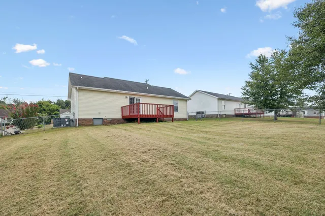 a outdoor space with garden view