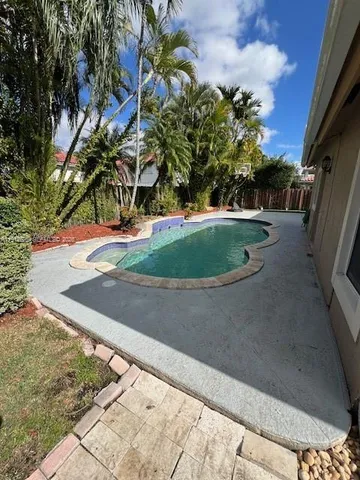 a view of outdoor space and yard
