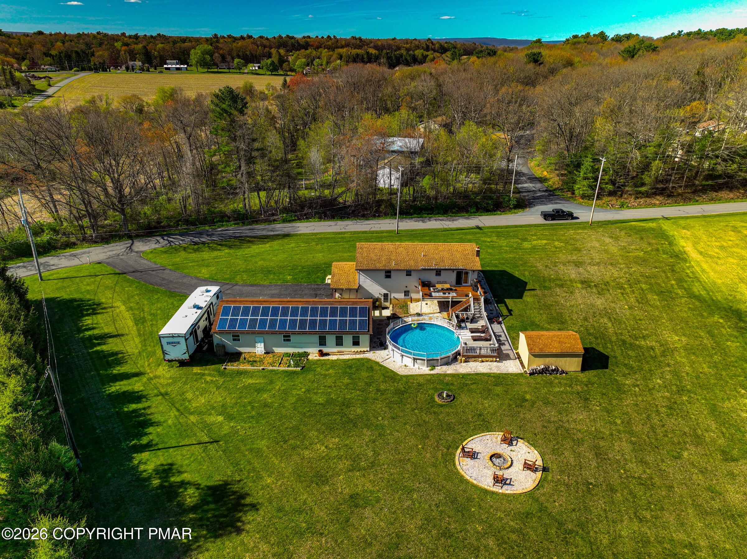 1040 Stagecoach Road West Lehighton, PA 18235 - Photo 69 of 76 Aerial view of home (6)