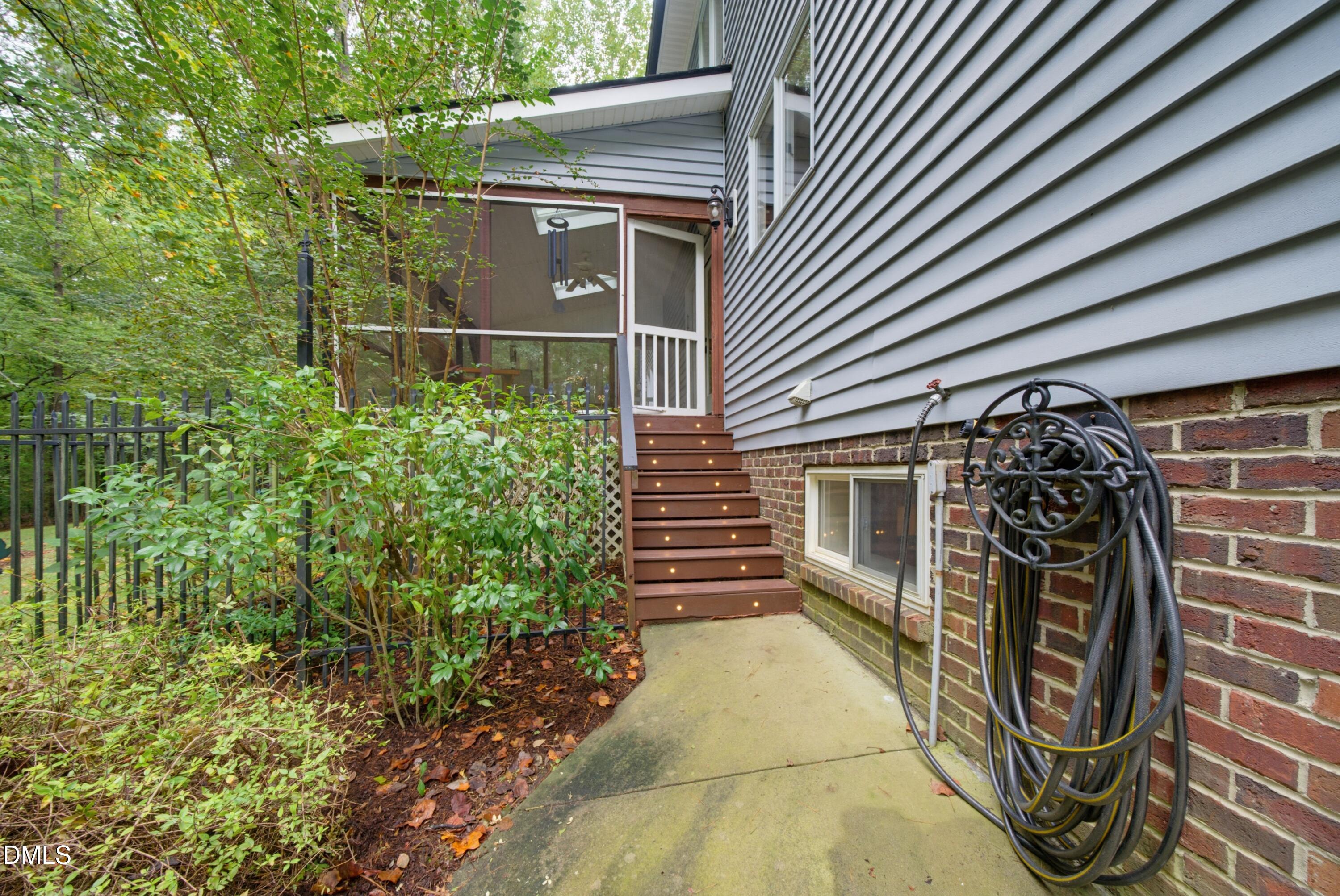 1105 Erins Way Lane Raleigh, NC 27614 - Photo 57 of 82 Back stairs