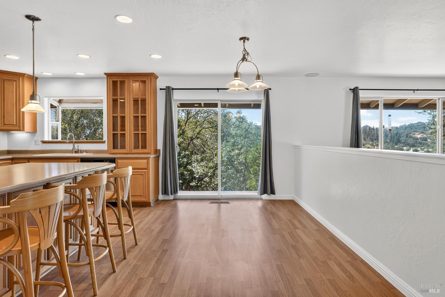 4555 East Calpella Road Ukiah, CA 95482 - Photo 14 of 35 Dining area off kitchen with slider to the outside.