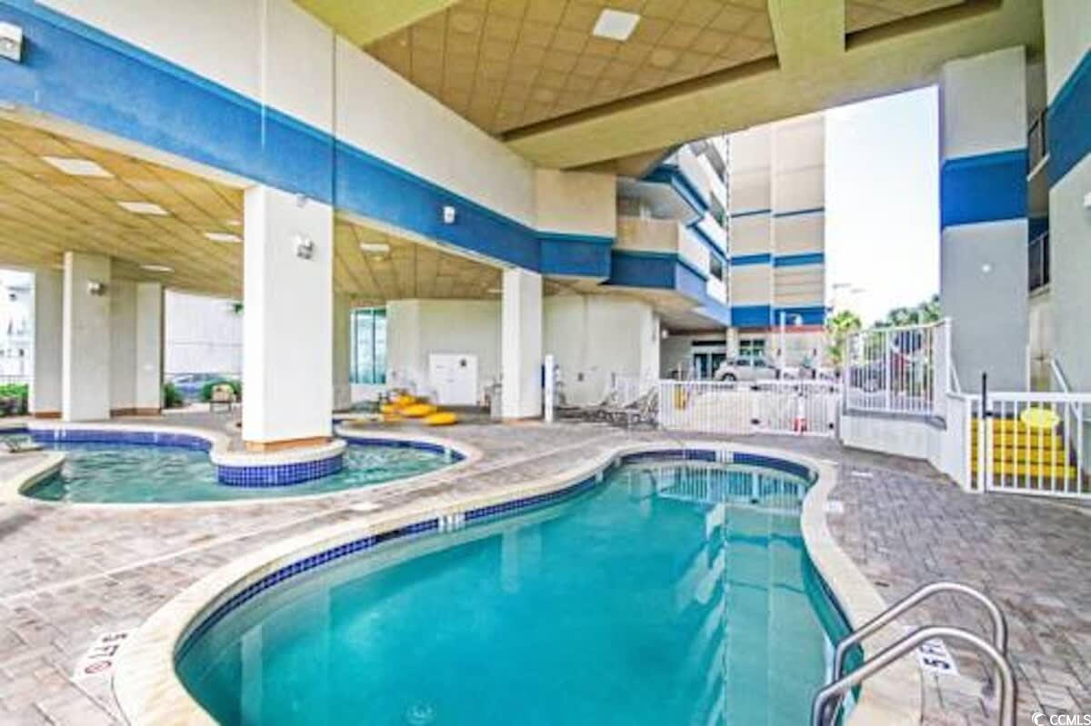2504 North Ocean Boulevard, Unit 1234 Myrtle Beach, SC 29577 - Photo 17 of 22 Indoor pool with a patio area