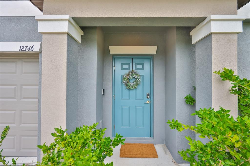 12746 Weston Oaks Lane Riverview, FL 33579 - Photo 3 of 56 a front view of a house with potted plants