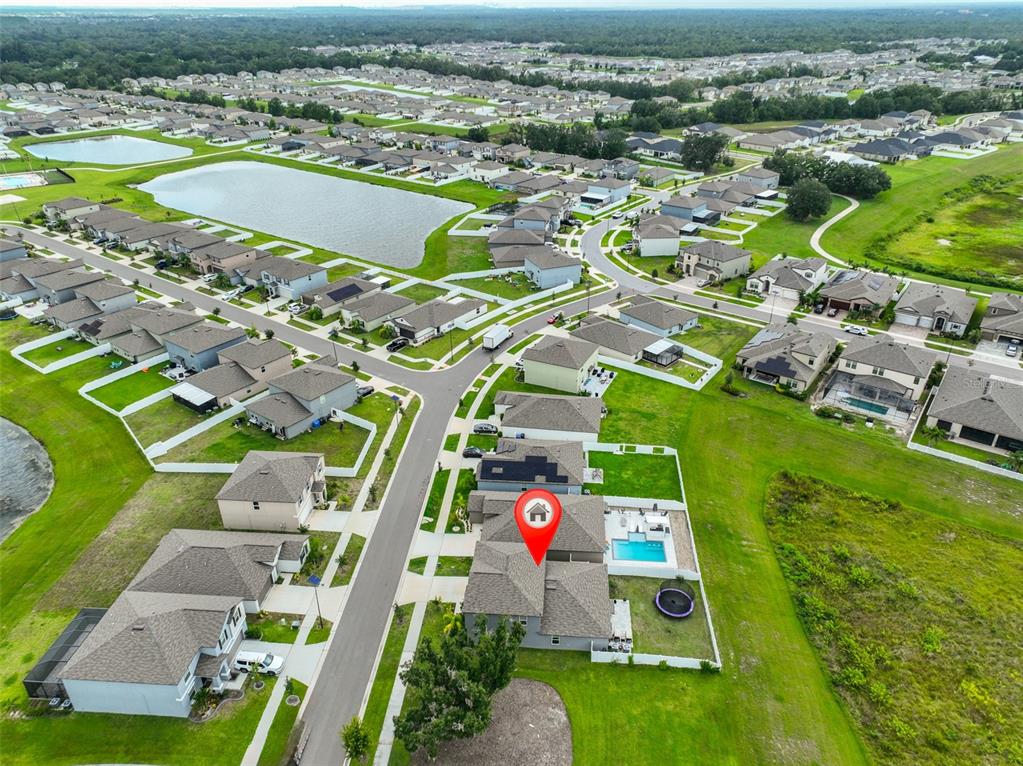 12746 Weston Oaks Lane Riverview, FL 33579 - Photo 51 of 56 an aerial view of a city
