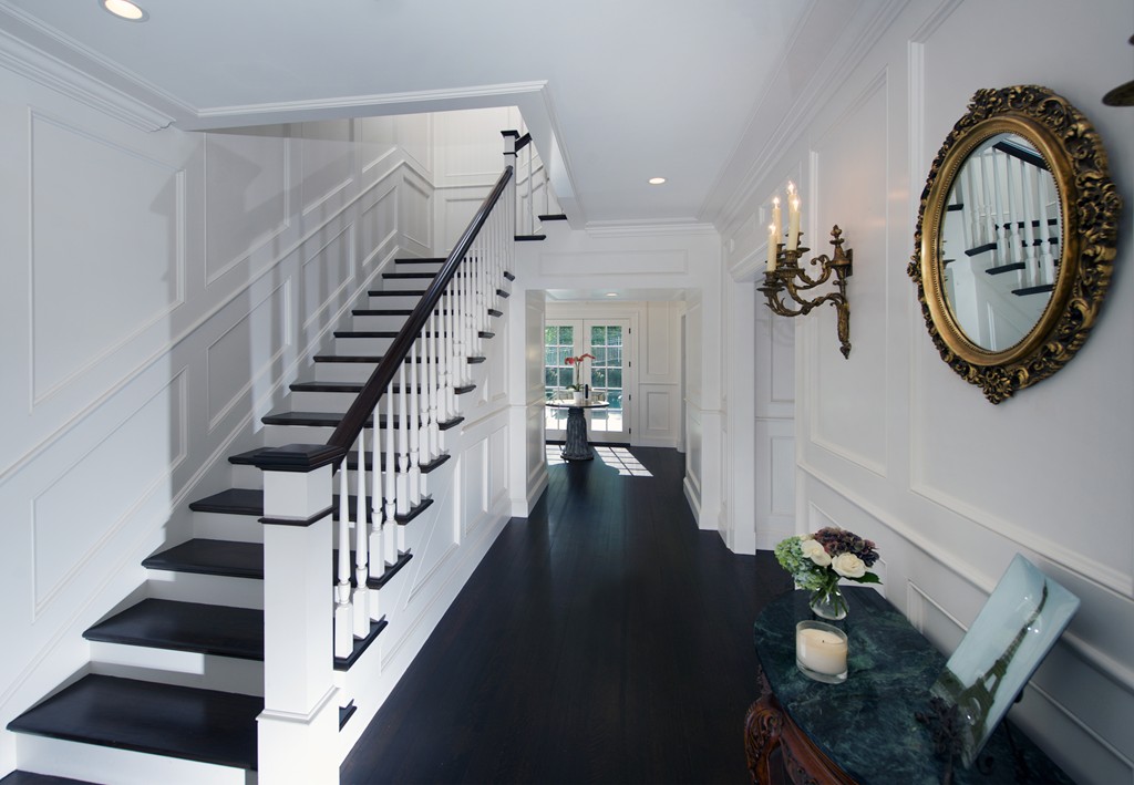 44 Valley Road Wellesley, MA 02481 - Photo 2 of 30 a view of entryway and hall with wooden floor