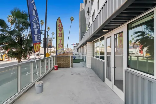 a view of outdoor space with city view