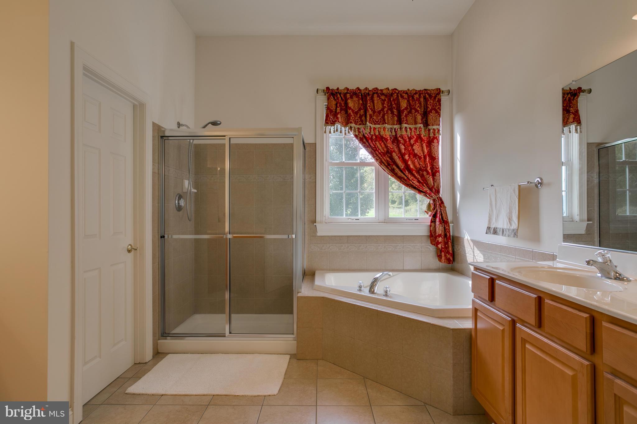 4628 Dave Rill Road Hampstead, MD 21074 - Photo 8 of 30 a bathroom with a tub sink and mirror