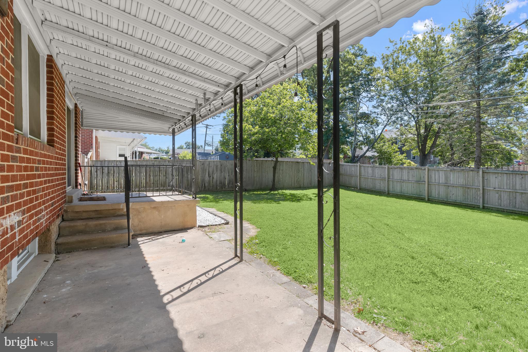 2325 Harford Hills Road Baltimore, MD 21234 - Photo 39 of 47 Rear Covered Patio