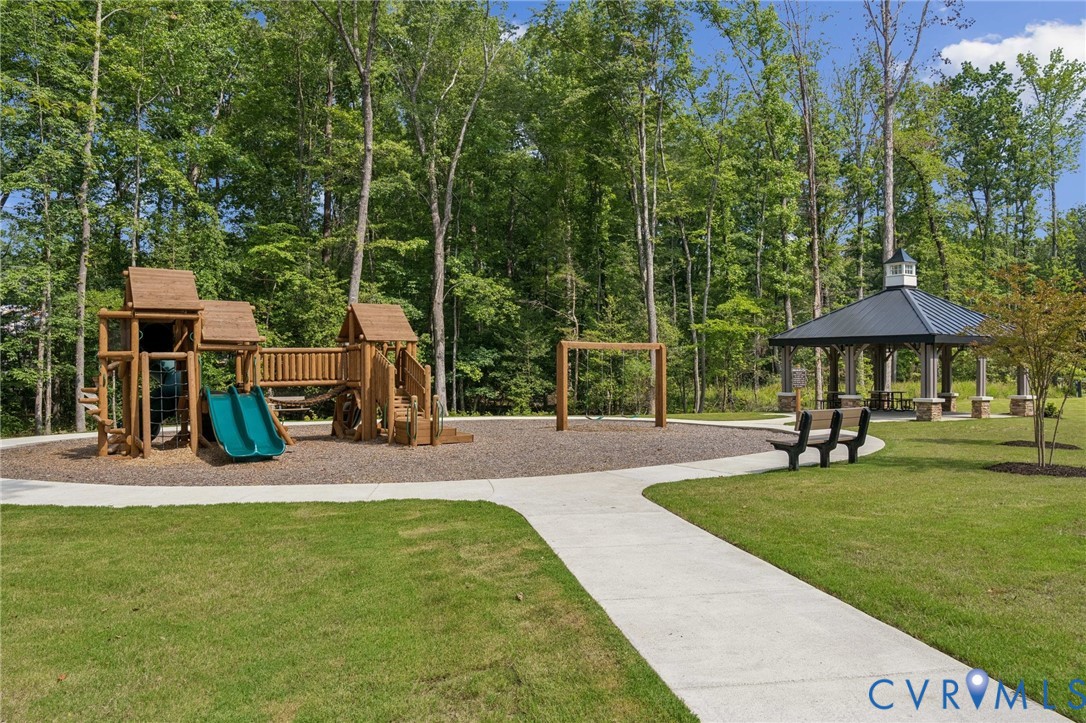 3924 Robins Ridge Drive Moseley, VA 23120 - Photo 6 of 8 a view of a park with slide