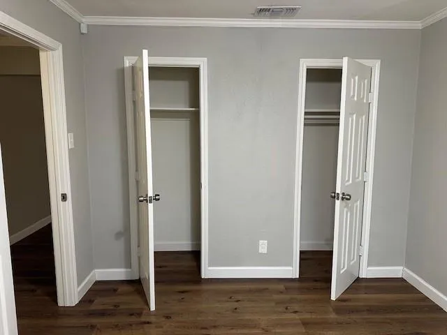 a view of wooden floor