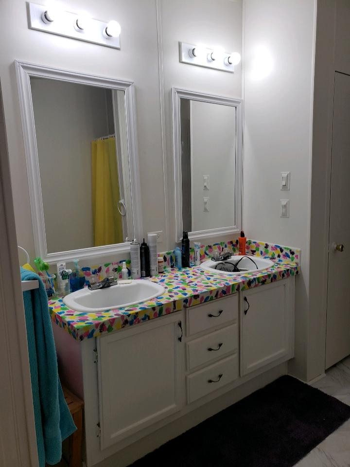 1354 Holloway Road Lebanon, TN 37090 - Photo 5 of 9 a bathroom with a sink and a mirror