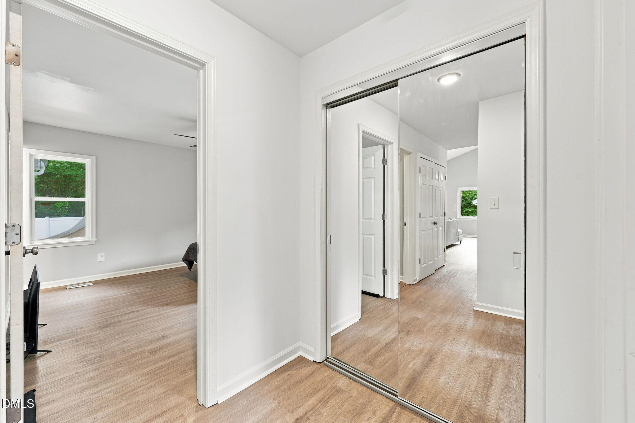 8108 Bellingham Circle Raleigh, NC 27615 - Photo 19 of 48 Hallway storage closet