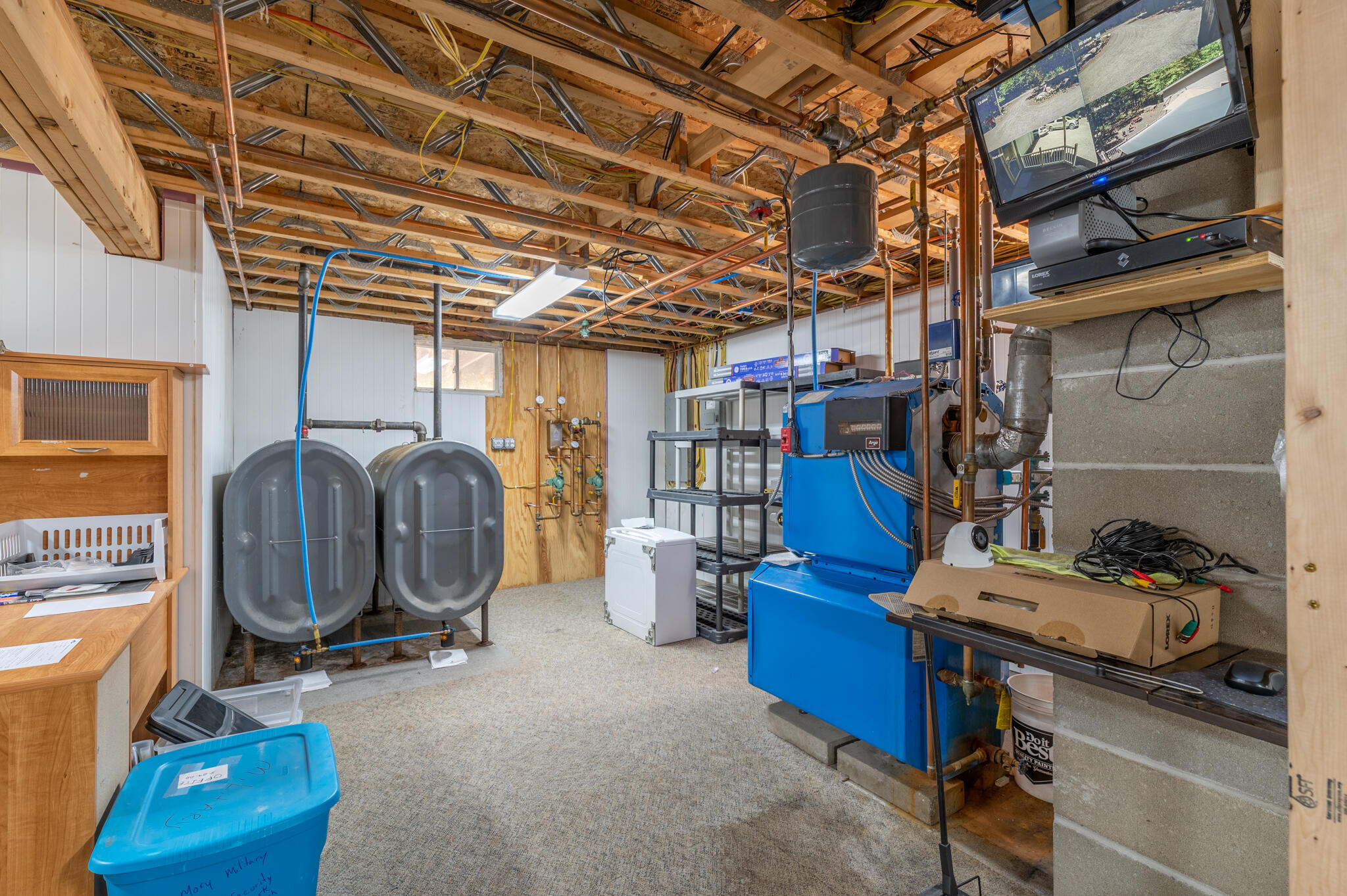 380 Bluff Road Enfield, ME 04493 - Photo 55 of 77 Basement