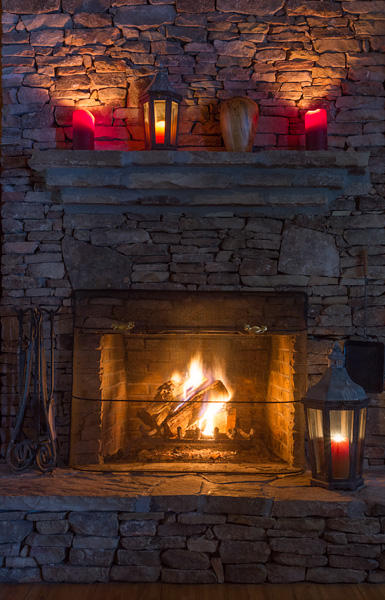 414 Laurel Trace Road Townsend, TN 37882 - Photo 4 of 15 A crackling fire meant for snuggling